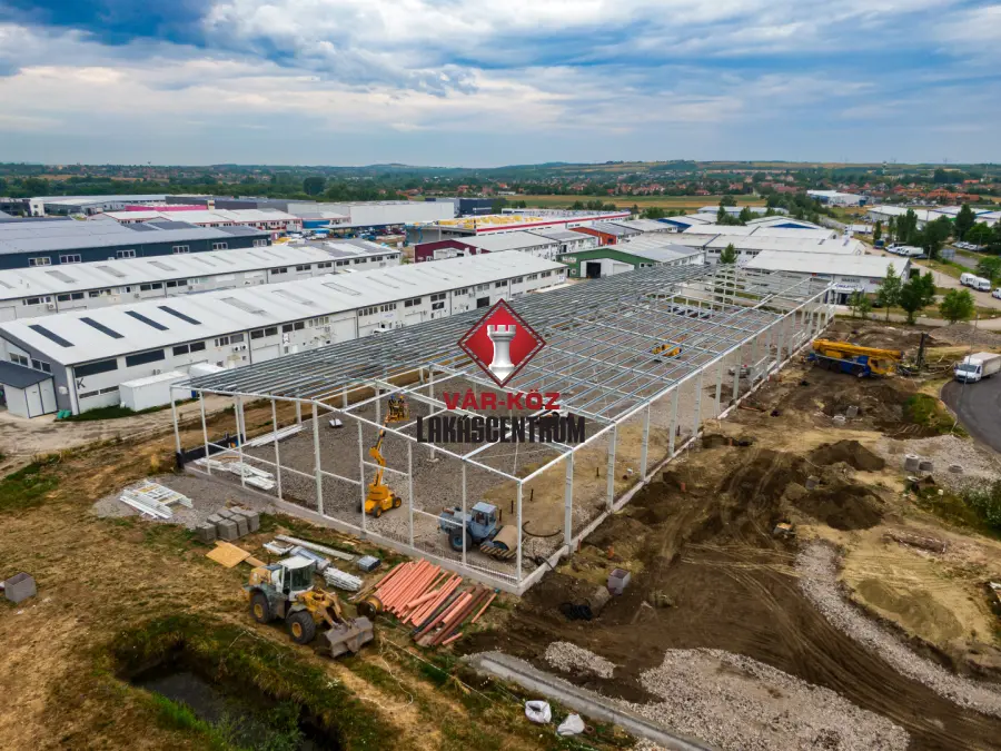 eladó új építésű csarnok, Nagytarcsa